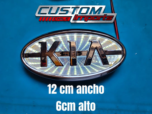 Emblema LED 3D Marcas - Custom Imports Chile