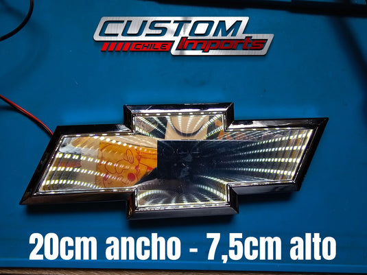 Emblema LED 3D Marcas - Custom Imports Chile